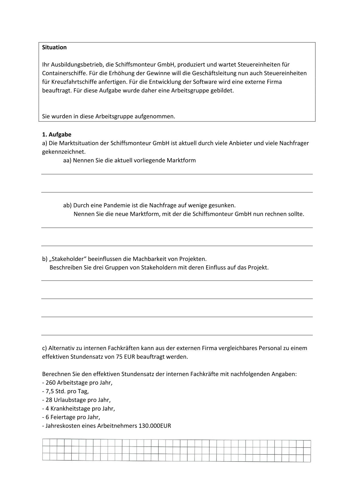 AP1h 2022 Aufgabe Übung Rücker